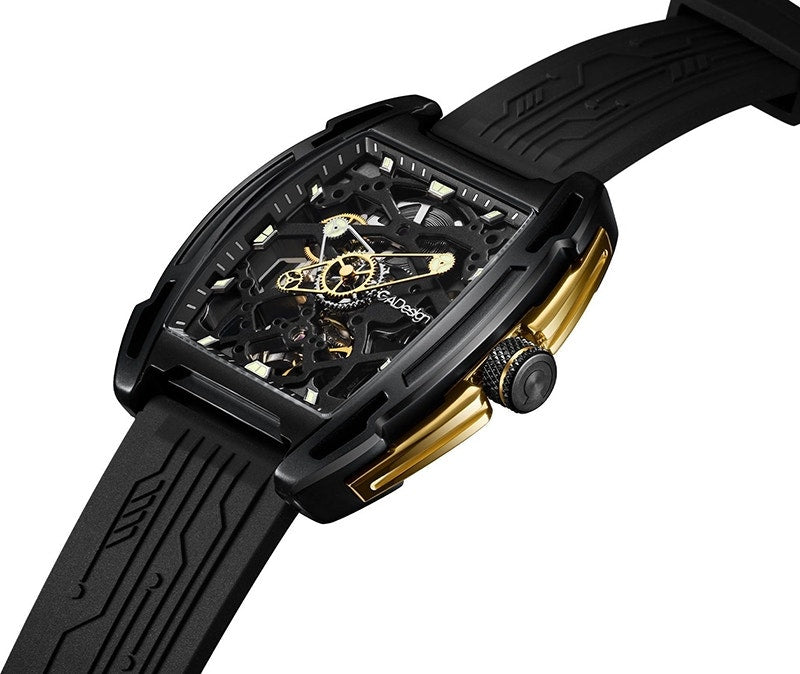 Relógio Masculino Ciga Design Z062-BLGO-W5BK Z-Series Exploration Black Gold