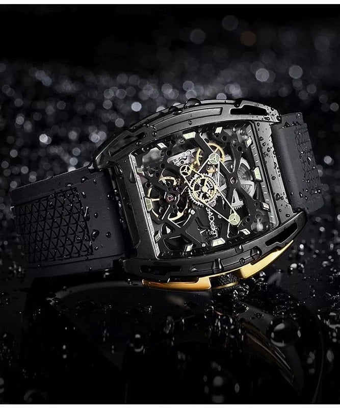Relógio Masculino Ciga Design Z062-BLGO-W5BK Z-Series Exploration Black Gold
