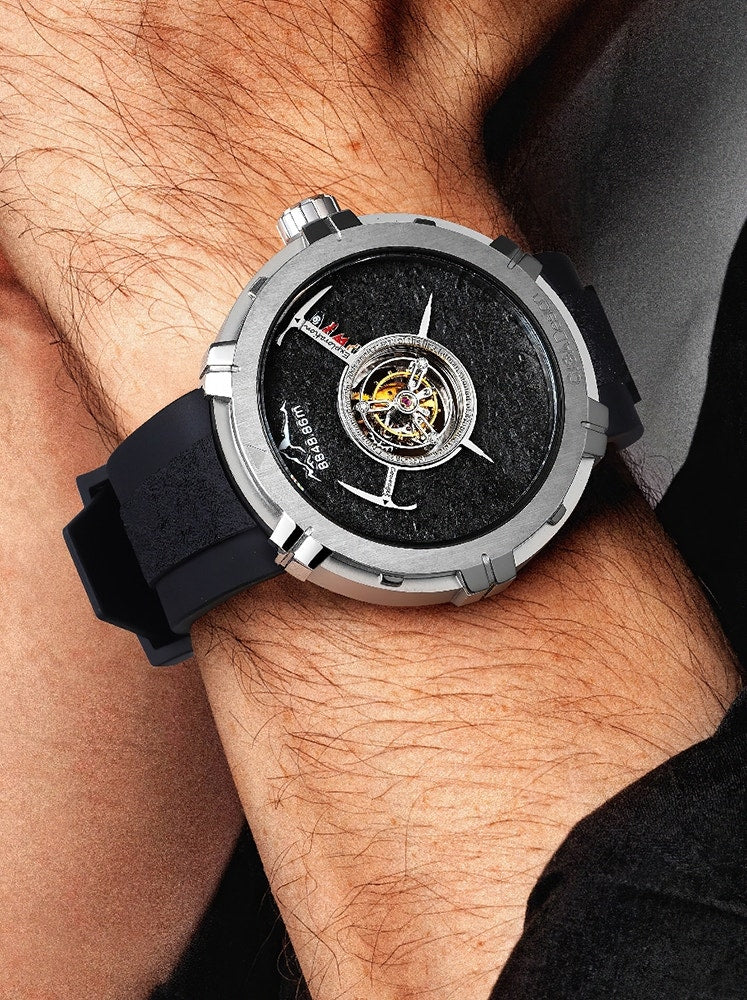 Relógio Masculino Ciga Design U051-TB01-W6B Mechanical U Series Mount Everest Titanium