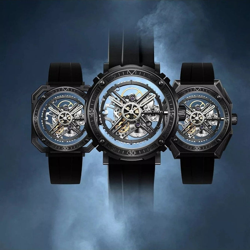Relógio Masculino Ciga Design M051-BB01-W6B Mech M Series Magician Brilliant Black Manual