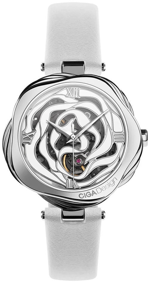 Relógio Feminino Ciga Design R022-SISI-W1 R Series Denmark Rose Mechanical Watch